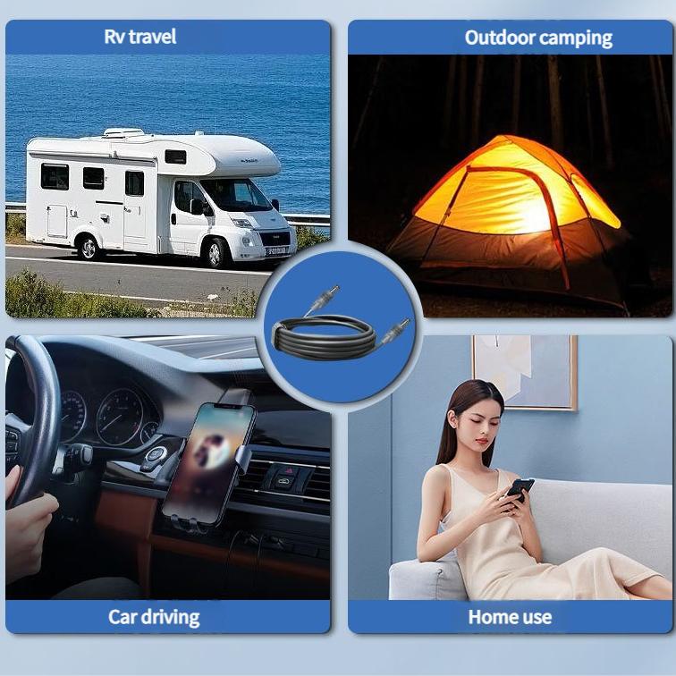 DC & Type-C to DC Power Adapter Cable for Starlink Mini