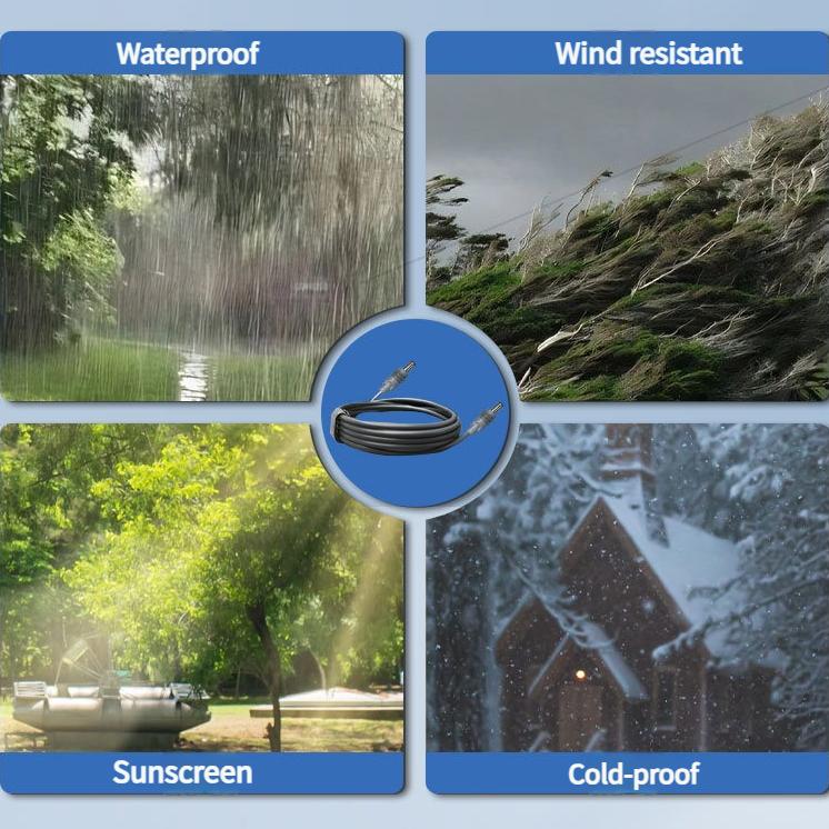 DC & Type-C to DC Power Adapter Cable for Starlink Mini