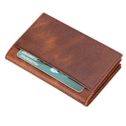 Denver Luxury Full-Grain Leather Cardholder for Men