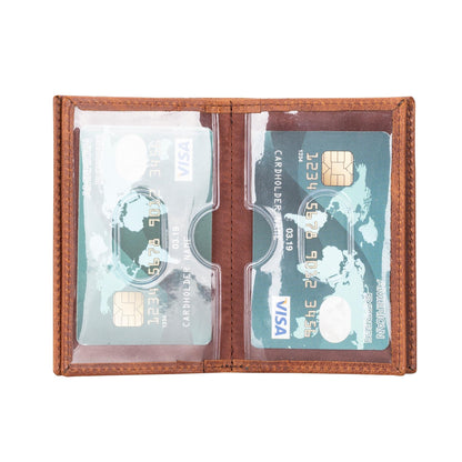 Denver Luxury Full-Grain Leather Cardholder for Men