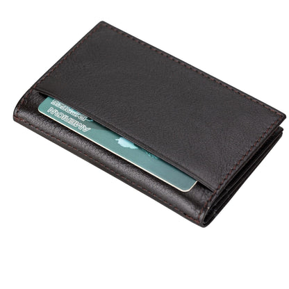 Denver Luxury Full-Grain Leather Cardholder for Men
