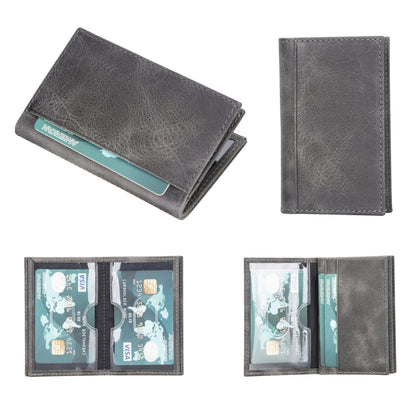 Denver Luxury Full-Grain Leather Cardholder for Men