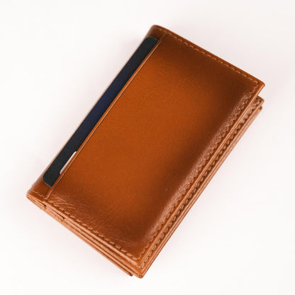 Denver Luxury Full-Grain Leather Cardholder for Men