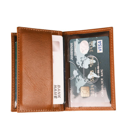 Denver Luxury Full-Grain Leather Cardholder for Men
