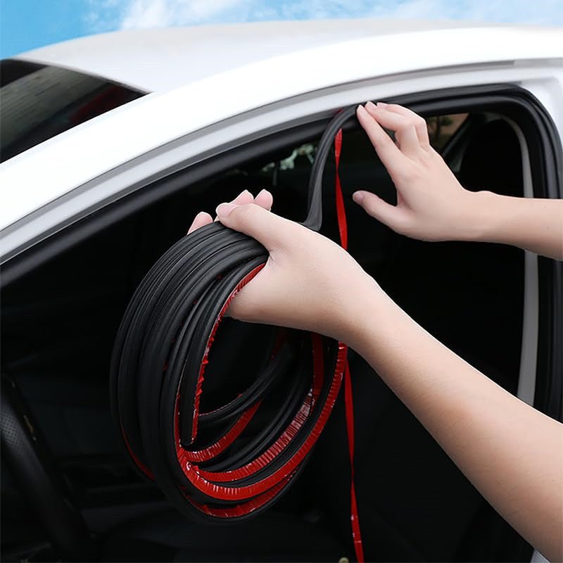 Door Rubber Sealing Strip Noise Reduction Kit for Tesla Model 3 Highland