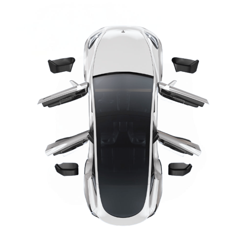 Door Storage Box for Tesla Model 3 Highland & Model Y Juniper (4PCS)