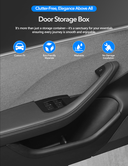 Door Storage Box for Tesla Model 3 Highland (TPE)