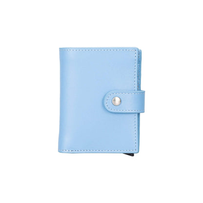 Douglas Genuine Leather Pop-Up Wallet with AirTag Slot - RFID Blocking Cardholder