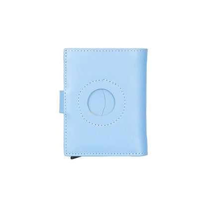 Douglas Genuine Leather Pop-Up Wallet with AirTag Slot - RFID Blocking Cardholder