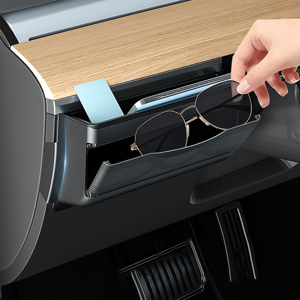 Driver Mini Glove Box for Tesla Model Y
