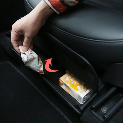 Driver Passenger Seat Organizer Under Seat Storage Box For Tesla Model Y