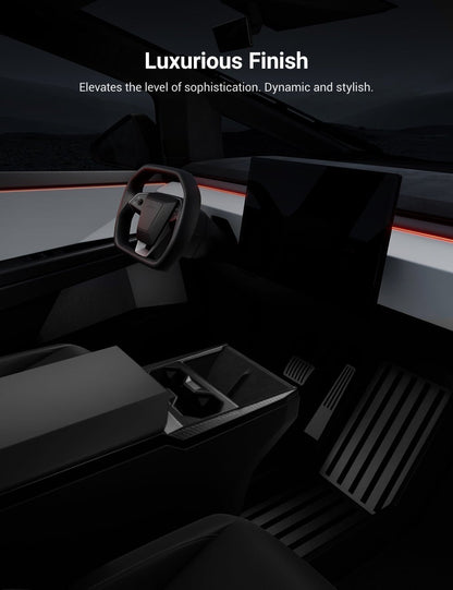 Dry Carbon Fiber Center Console Cup Holder for Cybertruck