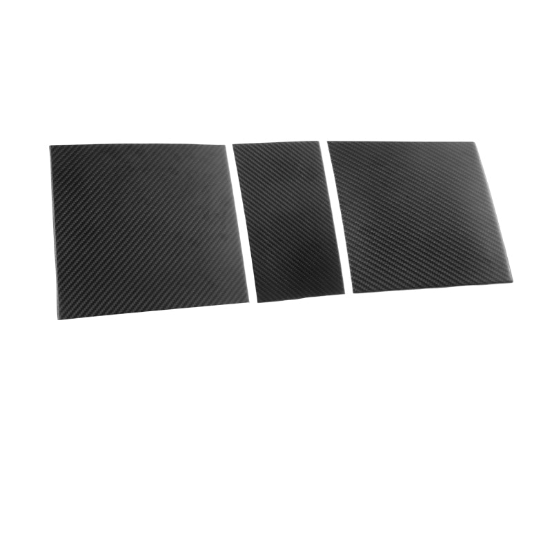 Dry Carbon Fiber Panel Console Wrap For Tesla New Model Y & Model 3 Highland