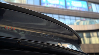 Dry Carbon Fiber Rear Trunk Spoiler for Tesla Model Y Juniper