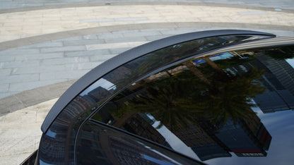 Dry Carbon Fiber Rear Trunk Spoiler for Tesla Model Y Juniper