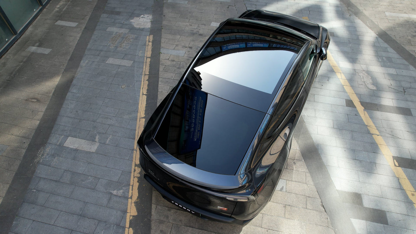 Dry Carbon Fiber Rear Trunk Spoiler for Tesla Model Y Juniper