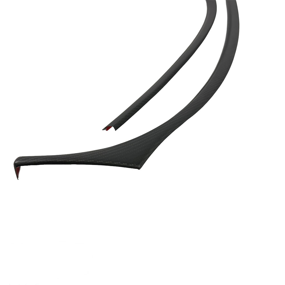 Dry Carbon Fiber Upper Dash Overlay for Model 3 / Y