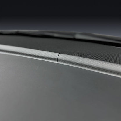 Dry Carbon Fiber Upper Dash Overlay for Model 3 / Y