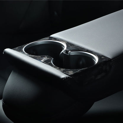 Dry Carbon Fibre Beverage Holder for Tesla Model 3 Highland / Model Y Juniper