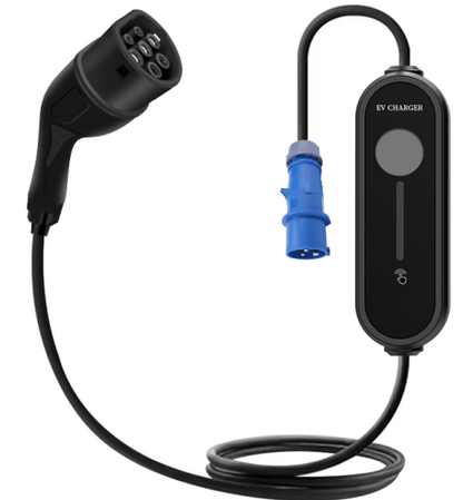 Electric Vehicle Mobile Charger 16-32A,Type 2, 5m, Gen.3 (for European EV Owners)