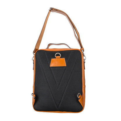 Elmira Leather Laptop Backpack for Men and Women