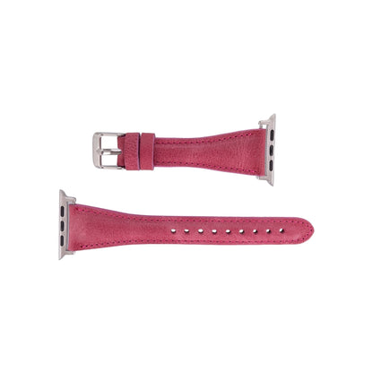 Evansville Slim Leather Bands for Apple Watch 9, Ultra 2 & SE