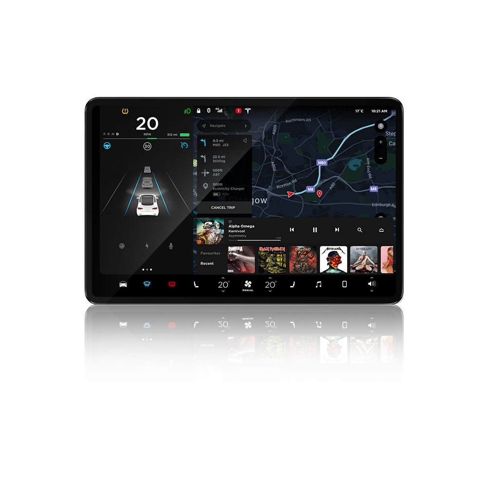 Exclusive Passenger Entertainment Screen for Tesla Model 3/Y