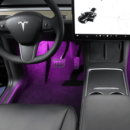 Footwell LED Lights for Tesla Model 3/Y/S/X (4PCS)
