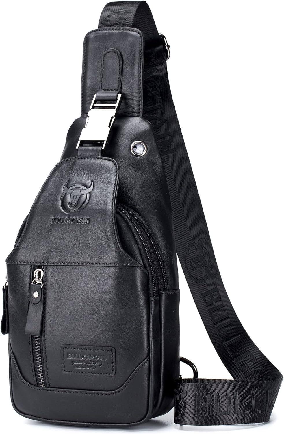 Leather Casual Crossbody Sling Bag – Sleek & Functional