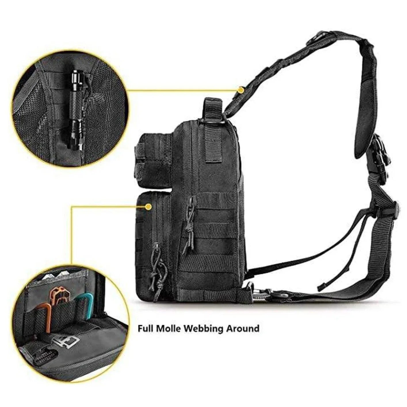 Tactical Sling Bag – Rugged & Organized