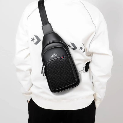 Vegan Leather Sling Backpack – Vintage & Modern