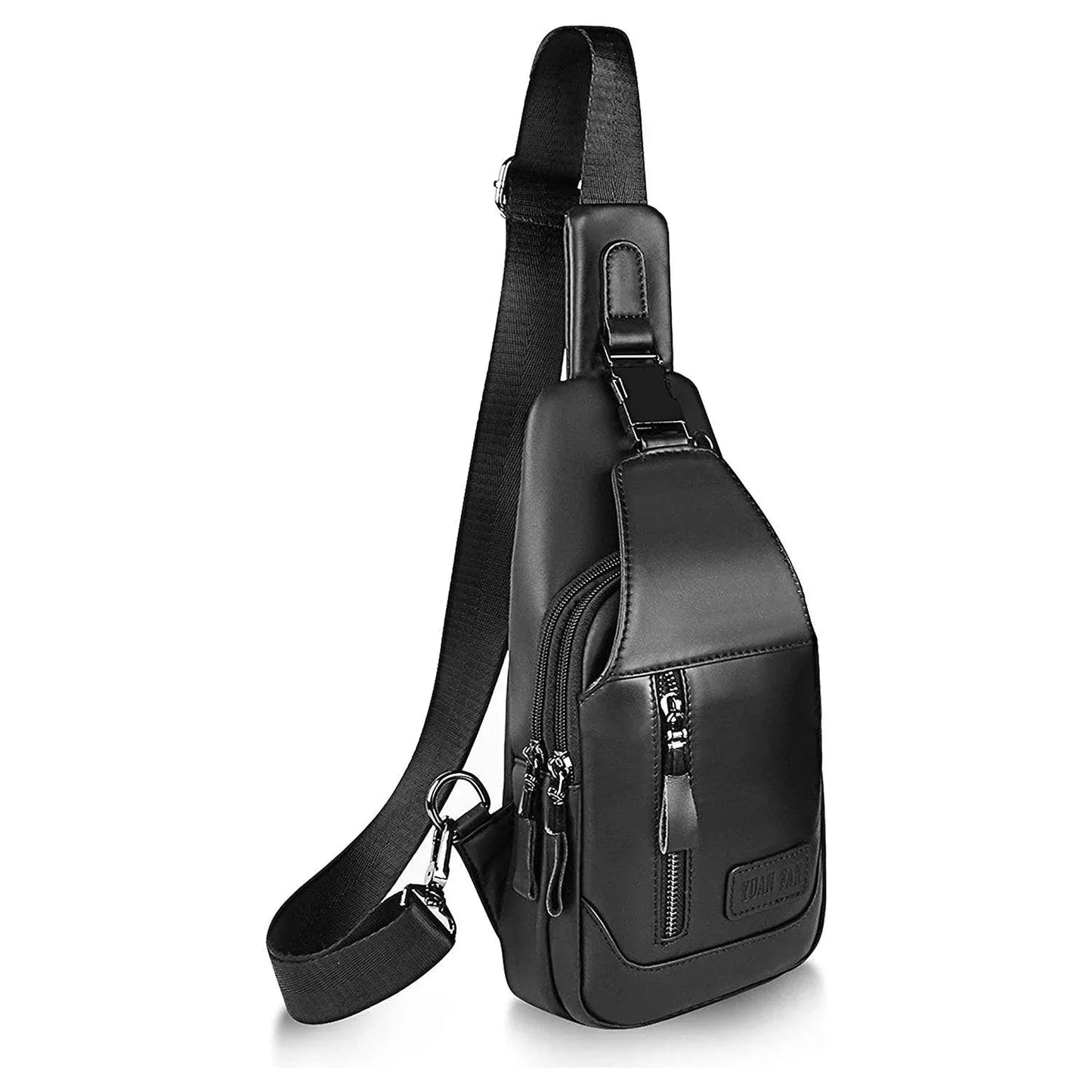 Executive Leather Sling Bag – Sophisticated & Functional