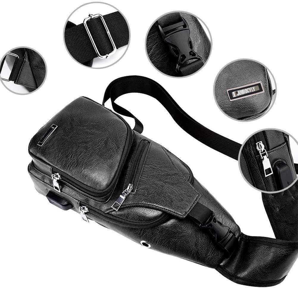 Vegan Leather Crossbody Sling Bag – Modern & Versatile