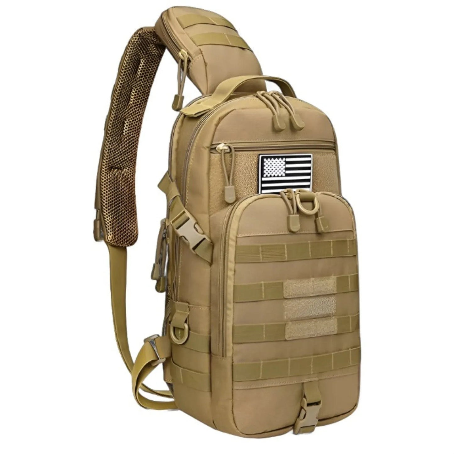 Hidden Compartment Tactical Sling Backpack – Durable & Ergonomic