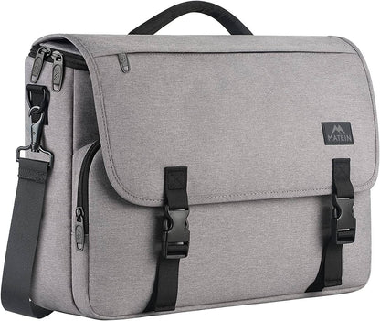 Nylon Messenger Bag – Water-Resistant 15.6″ Laptop Crossbody
