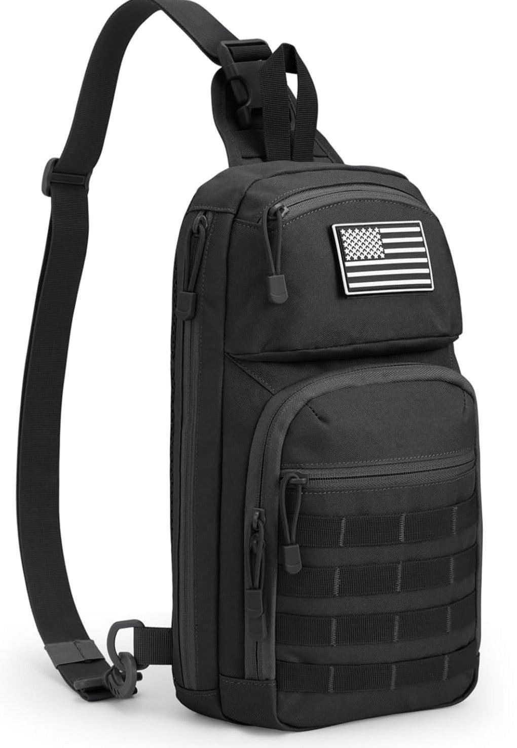 10L MOLLE Tactical Sling Backpack – Durable & Mission-Ready