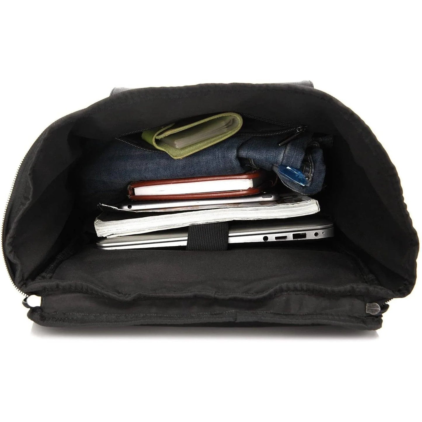 Book Bag Design Leather Backpack – Refined & Versatile