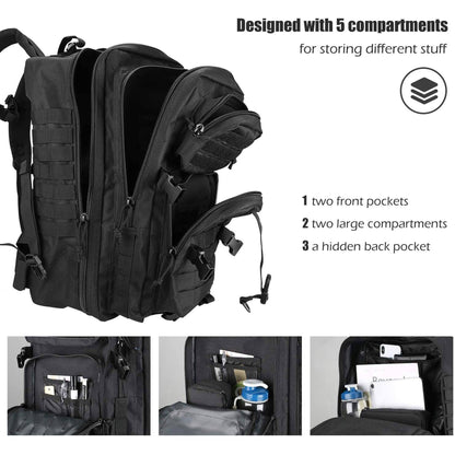 MOLLE System Tactical Backpack – Rugged 42L Utility Pack
