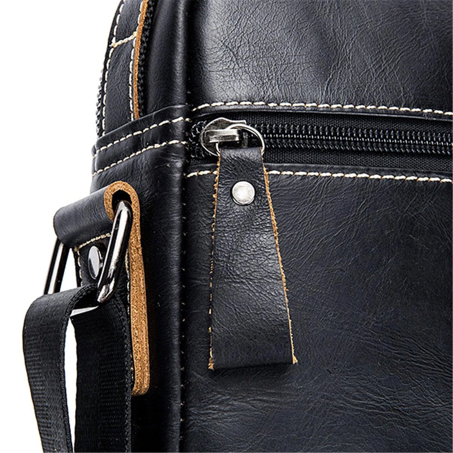 Genuine Leather Crossbody Bag – Luxury Meets Function