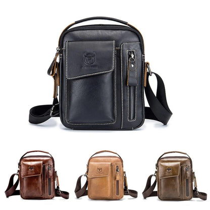 Genuine Leather Crossbody Bag – Luxury Meets Function