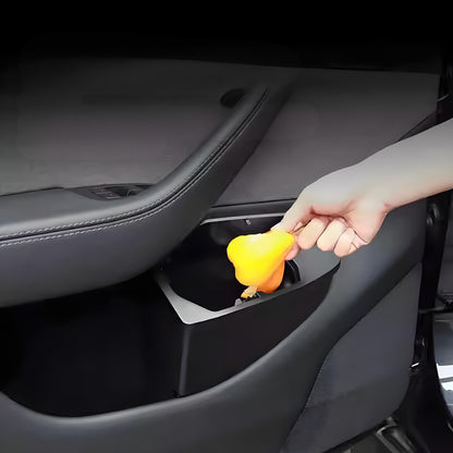 Front Door Trash Can Organizer for Tesla Model Y Juniper (2PCS)