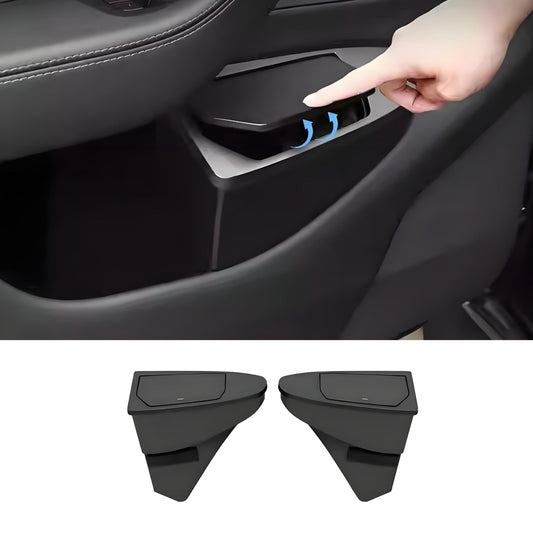 Front Door Trash Can Organizer for Tesla Model Y Juniper (2PCS)