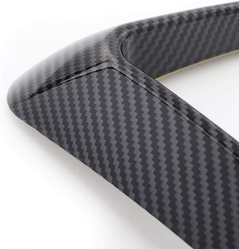 Front Fog Light Trim Cover Eyebrow Spoiler for Tesla Model 3 / Y