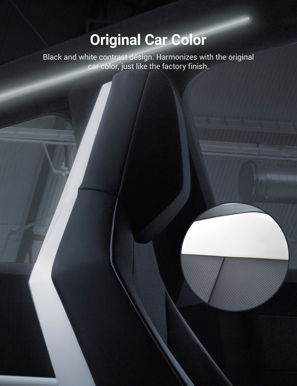 Full Leather Seat Covers for Cybertruck (10 PCS)