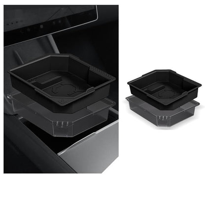 Functional Style Central Control Storage Box for Model Y Juniper & Model 3 Highland