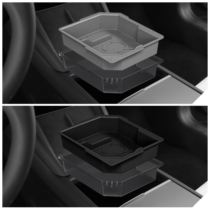 Functional Style Central Control Storage Box for Model Y Juniper & Model 3 Highland