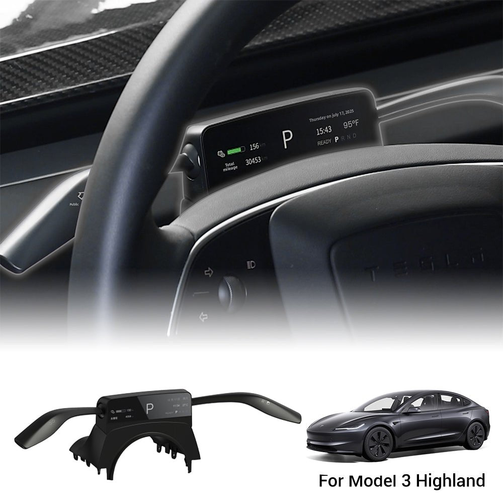 Gear Shift Stalks Heads Up Display for Model 3 Highland / Model Y Juniper