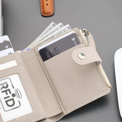 Glenrock Mink Leather Pop-up Cardholder Wallet