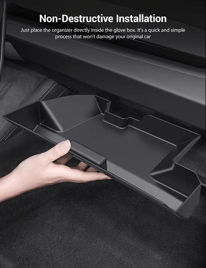 Glove Box Organizer for Tesla Model 3 Highland & Model Y Juniper