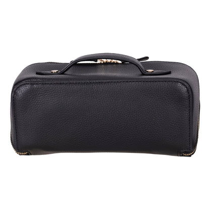 Haines Leather Cosmetic Bag – Stylish & Durable Makeup Bag for Travel